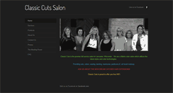 Desktop Screenshot of classic-cuts-salon.com